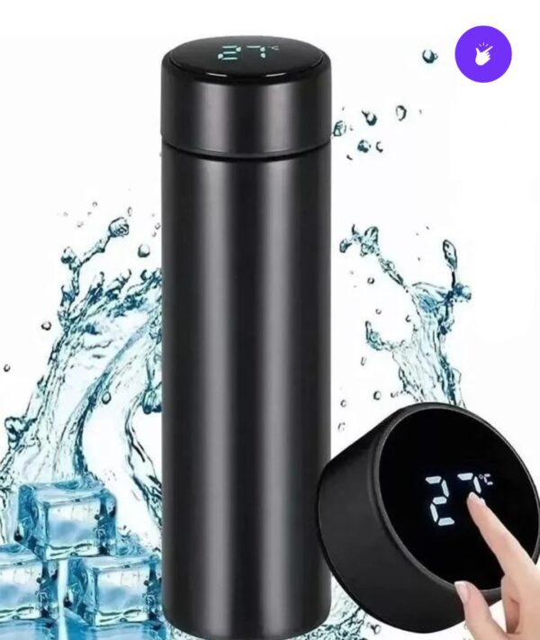 🌡️ Termo Inteligente con Pantalla LED – Sabe exactamente cuándo tomar tu bebida