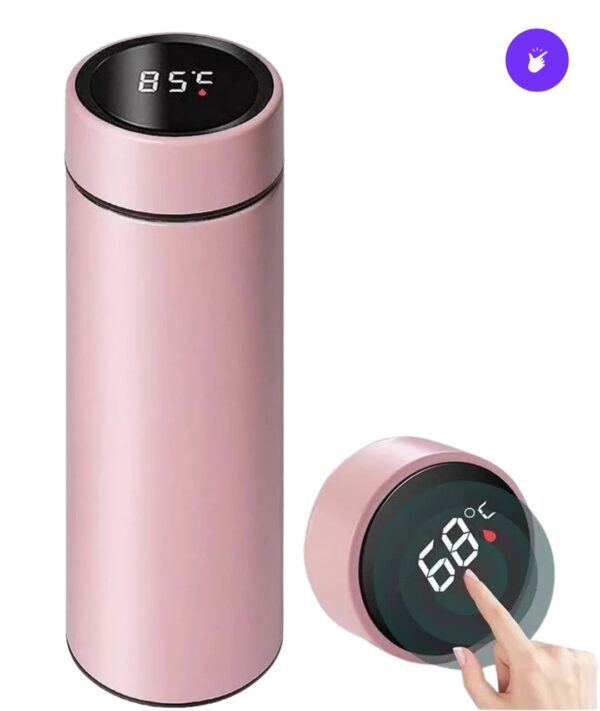 🌡️ Termo Inteligente con Pantalla LED – Sabe exactamente cuándo tomar tu bebida