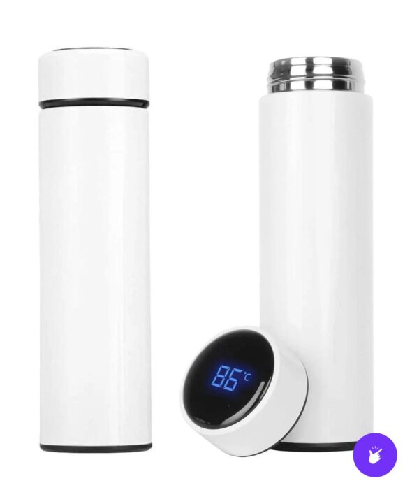 🌡️ Termo Inteligente con Pantalla LED – Sabe exactamente cuándo tomar tu bebida