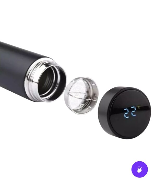🌡️ Termo Inteligente con Pantalla LED – Sabe exactamente cuándo tomar tu bebida