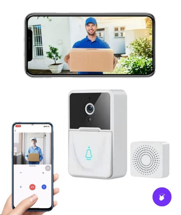 🔔📷 Timbre Cámara WiFi con Audio Bidireccional