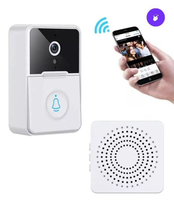 🔔📷 Timbre Cámara WiFi con Audio Bidireccional