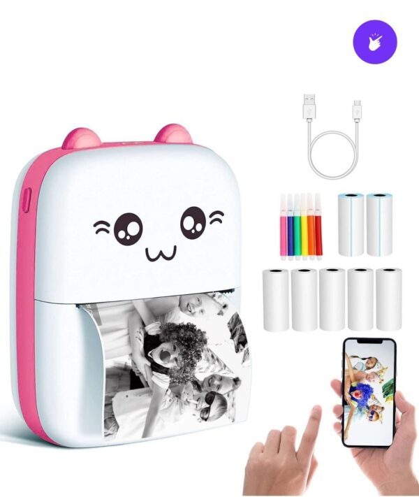 Mini Impresora30 🖨️✨ Mini Impresora Portátil Térmica