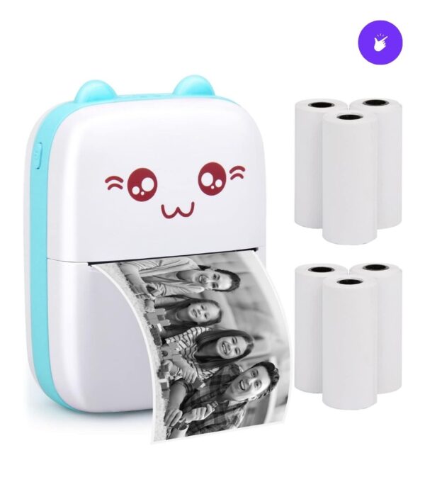 Mini Impresora34 🖨️✨ Mini Impresora Portátil Térmica