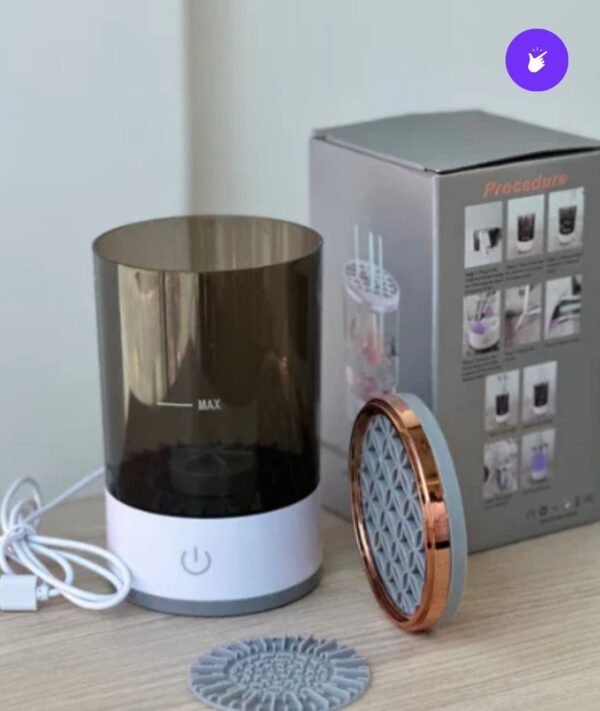 LimpiaBrochas76 💄✨ Limpia Brochas Eléctrico Brush Cleaner