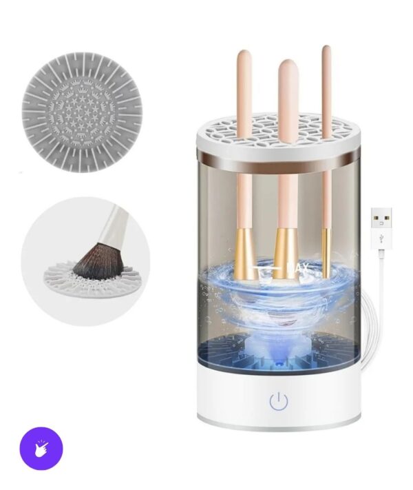 LimpiaBrochas78 💄✨ Limpia Brochas Eléctrico Brush Cleaner