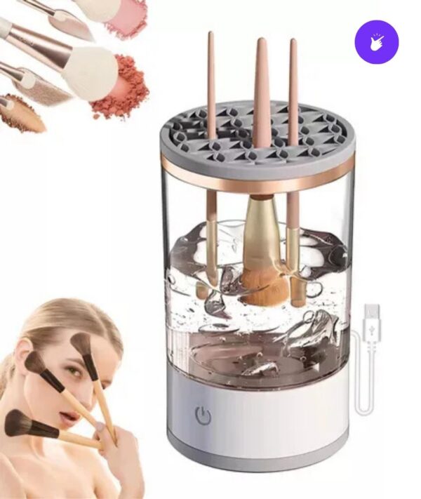 LimpiaBrochas80 💄✨ Limpia Brochas Eléctrico Brush Cleaner