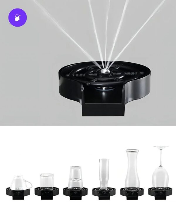 🥂✨ Lava Vasos y Copas Automático JC-01