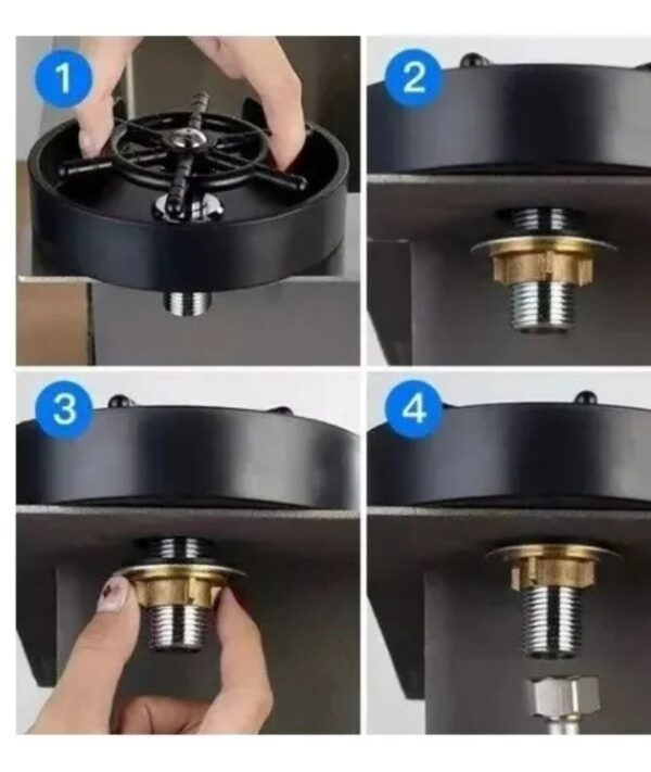 🥂✨ Lava Vasos y Copas Automático JC-01