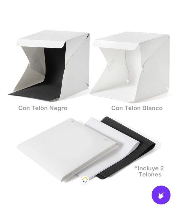 📸✨ Mini Estudio Fotografía Caja Luz HL11031